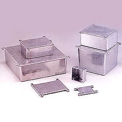 G0XXXF SERIES (MULTI-PURPOSE, RFI/EMI SHIELDED DIE-CAST ALUMINIUM BOXES)